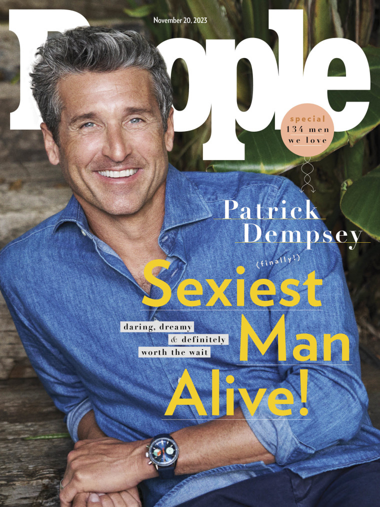 Patrick Dempsey as People's Sexiest Man Alive