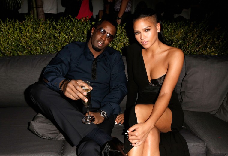 Sean "Diddy" Combs and Cassie Ventura attend the GQ Men of the Year Party at Chateau Marmont on November 13, 2012 in Los Angeles, California.