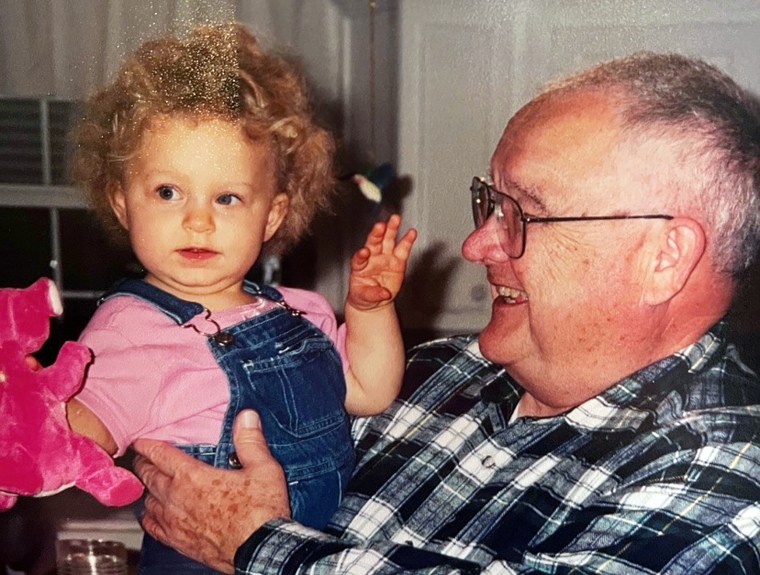 Jordan Casey has always been close with her Pappy.