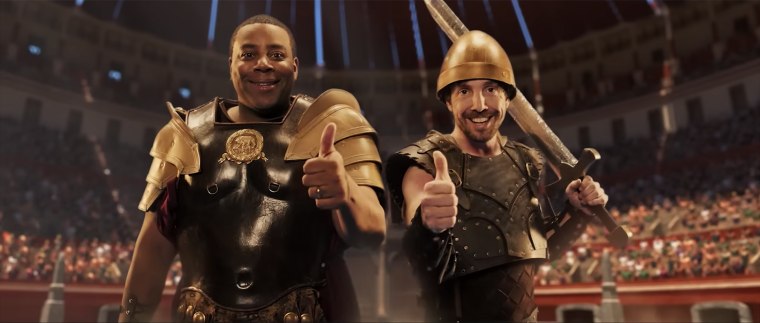 Kenan Thompson called out the inaccuracies of gladiators represented in Hollywood.