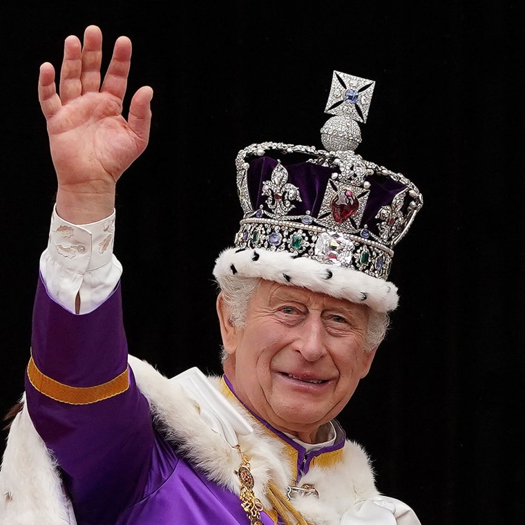 King Charles III's coronation in May 2023.