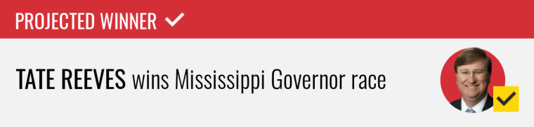 Republican Tate Reeves wins Mississippi race for governor