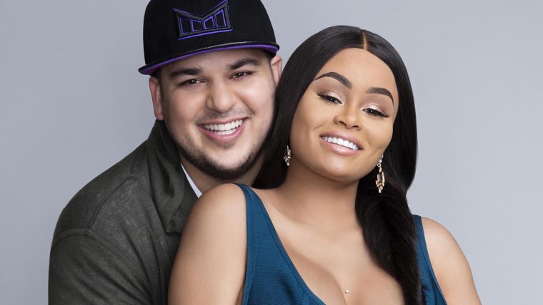 Rob Kardashian e Blac Chyna.