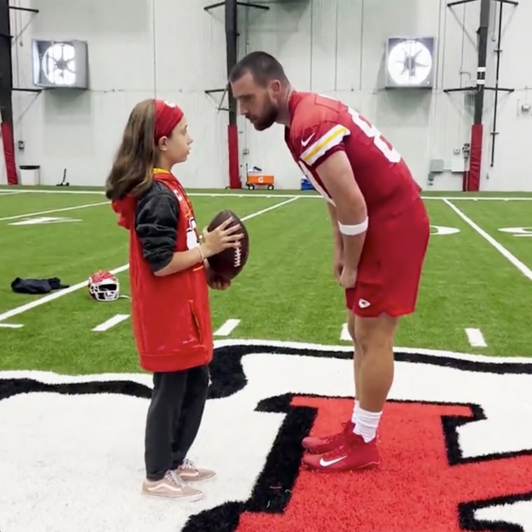 Travis Kelce for Make-A-wish