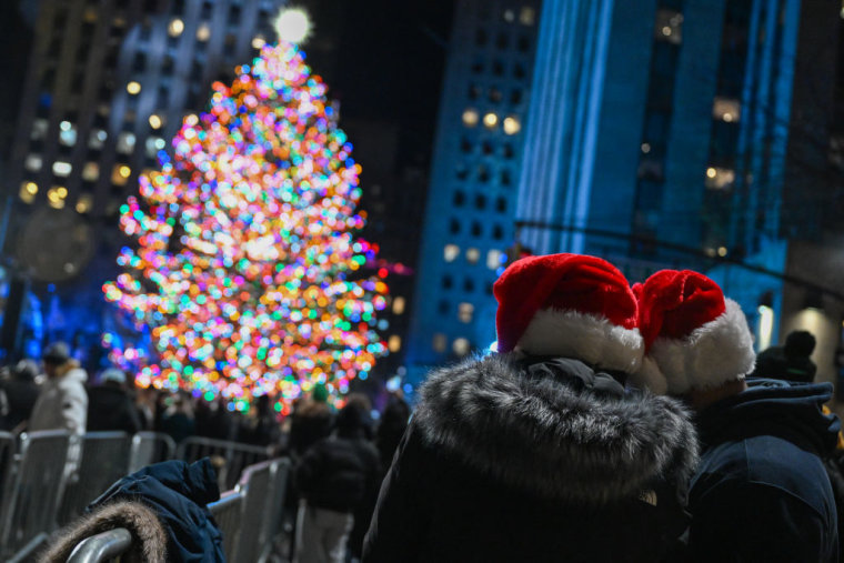 2022 Rockefeller Center Christmas Tree Lighting Ceremony