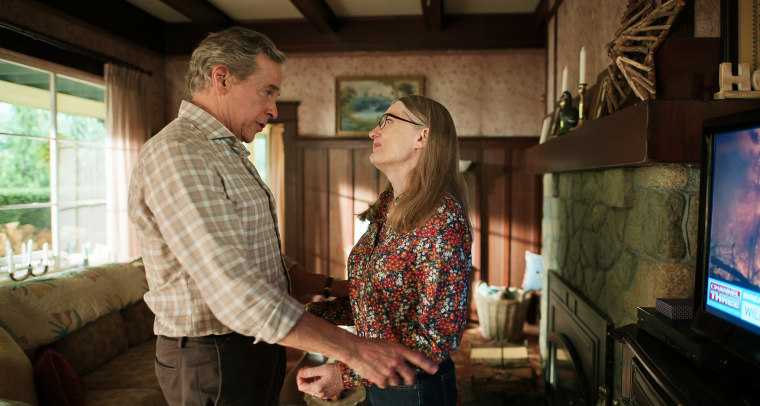 Tim Matheson as Doc Mullins and Annette O’Toole as Hope in "Virgin River."