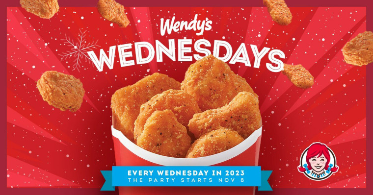 Wendy’s is Gifting Free 6 PC Nuggets With Purchase Every Wednesday in 2023