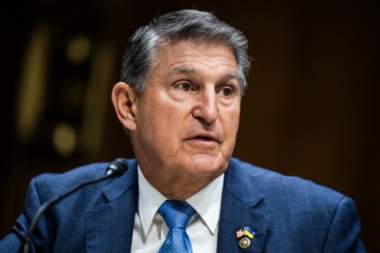 Joe Manchin, D-W.Va in Washington, DC. on June 22, 2023.