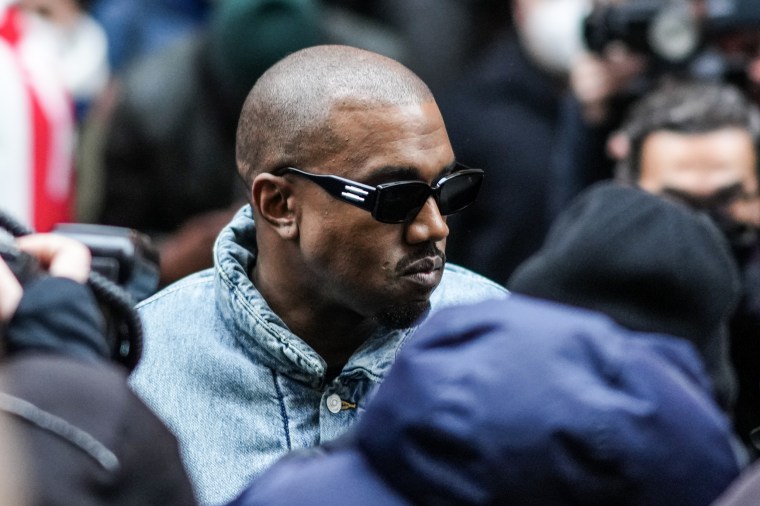 Ye, the rapper formerly known as Kanye West in Paris on Jan. 23, 2022.