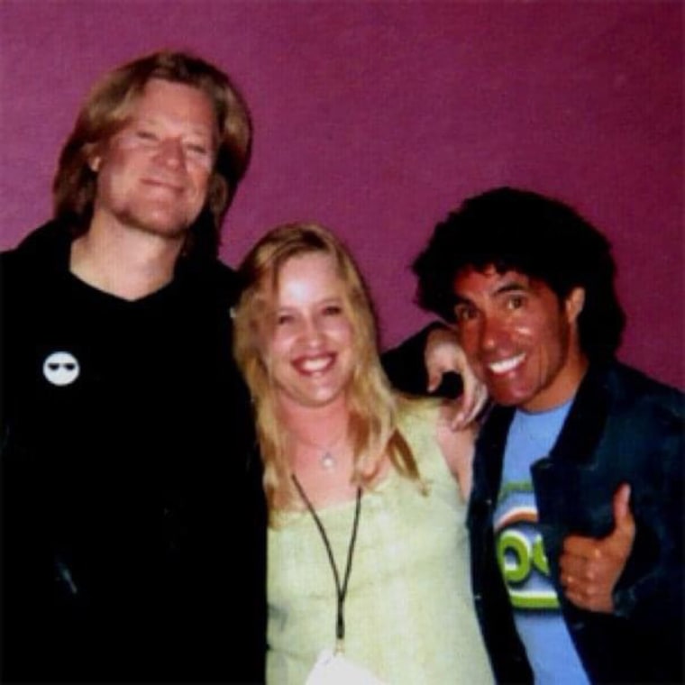 Lori Allred, center, a former Hall & Oates fan club president, worked for the band in internet marketing until 2010.