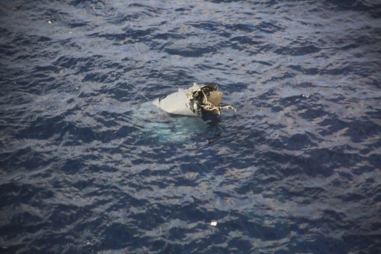 A crew member who was recovered from the ocean after a U.S. military Osprey aircraft carrying six people crashed Wednesday off southern Japan has been pronounced dead, coast guard officials said.