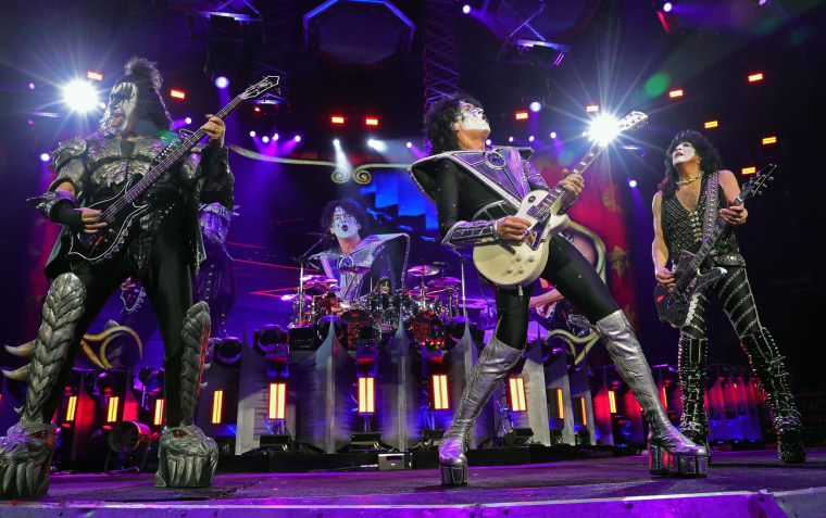 Image: KISS perform during KISS: End of the Road World Tour