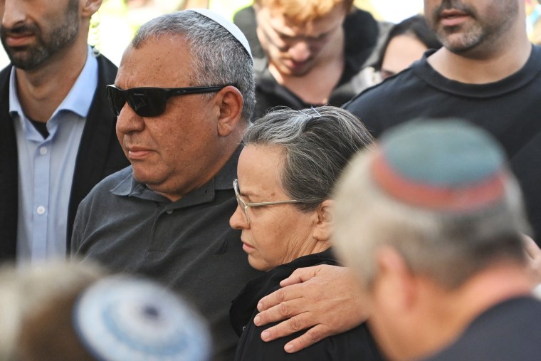 Image: Funeral Held For Major Gal Eisenkot, IDF Soldier And Son Of Cabinet Minister