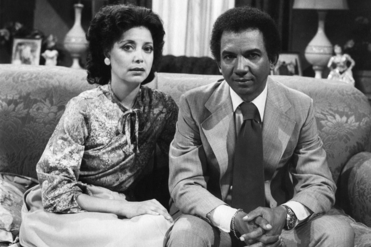 Ellen Holly and Al Freeman Jr. in 1979 in "One Life to Live."