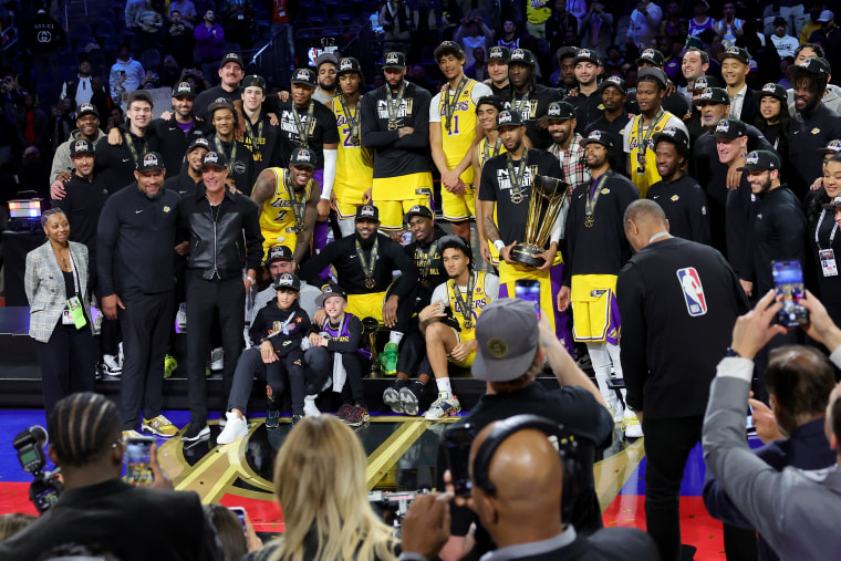 Lakers win NBA's first-ever In-Season Tournament title