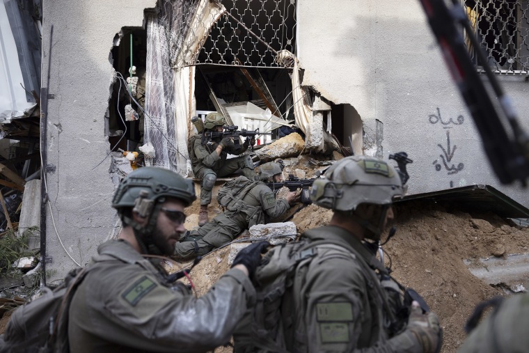 The army is battling Palestinian militants across Gaza in the war ignited by Hamas' Oct. 7 attack into Israel.