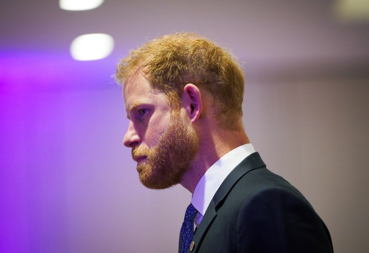 Prince Harry, the Duke of Sussex in London