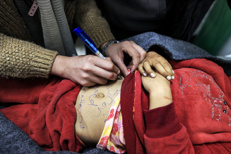 Palestinian Girl Identified Using Pen