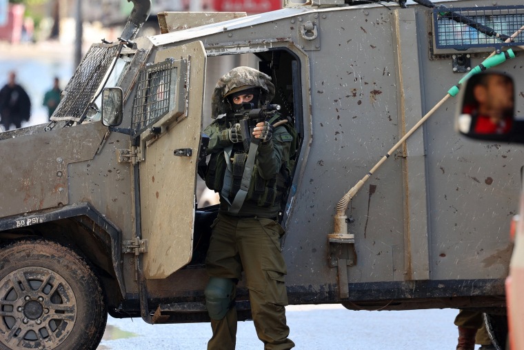 Jenin West Bank Raid