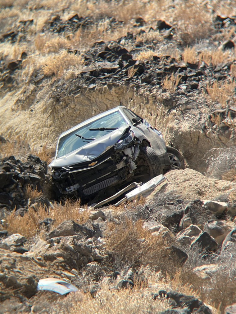 A 72-year-old woman was rescued after her wrecked car was found in rural southern Canyon County, Idaho.