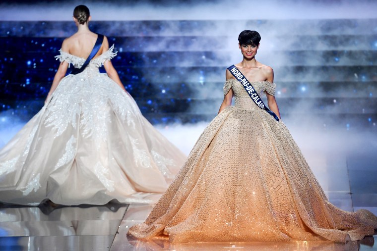 Miss France Beauty Pageant Short Hair