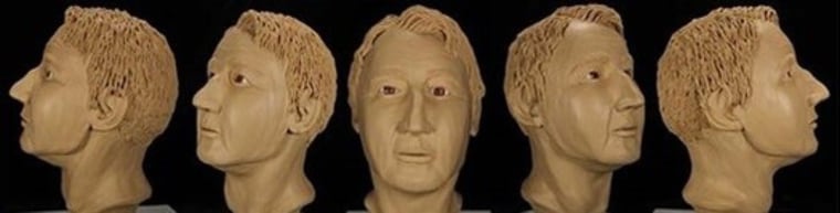 A 3-D model of unidentified person.