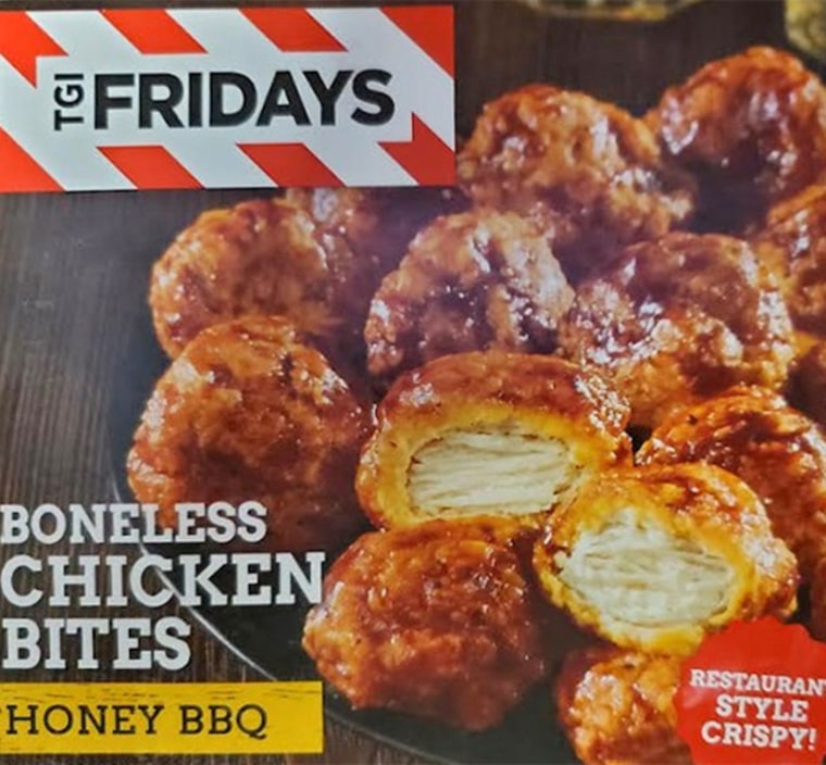 TGI Fridays-branded chicken bites.
