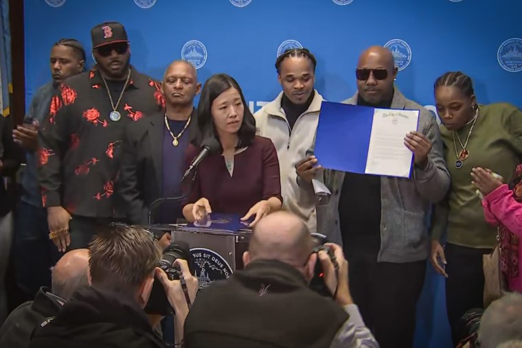 Boston Mayor Michelle Wu made a formal apology to Alan Swanson and the family of Willie Bennett, who were wrongfully arrested decades ago during the Stuart murder case of 1989.