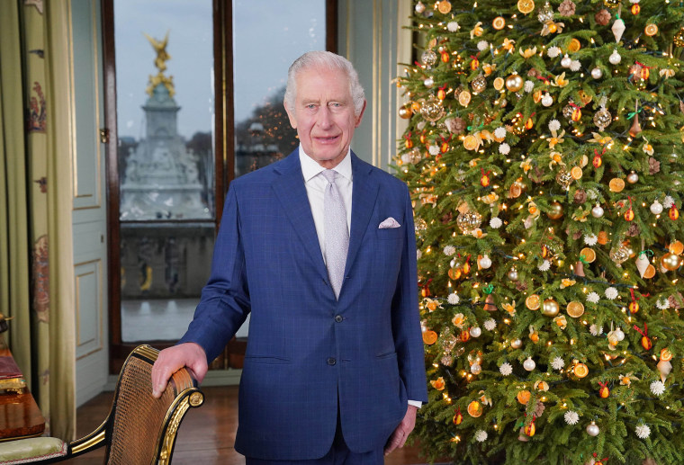 King Charles discusses public service in first Christmas address since