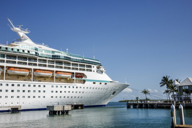The Royal Caribbean's cruise ship the "Vision of the Seas."