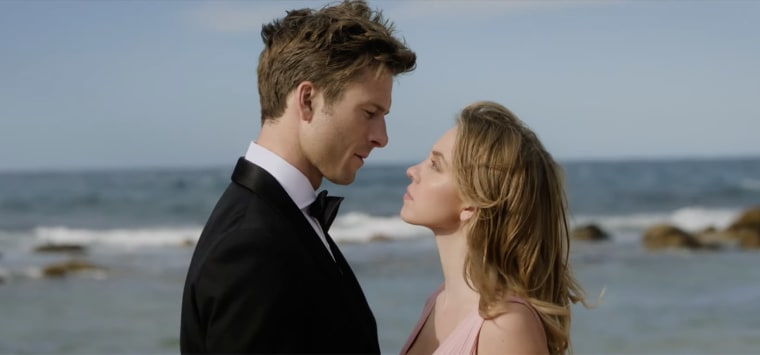 Sydney Sweeney and Glen Powell star in "Anyone But You."