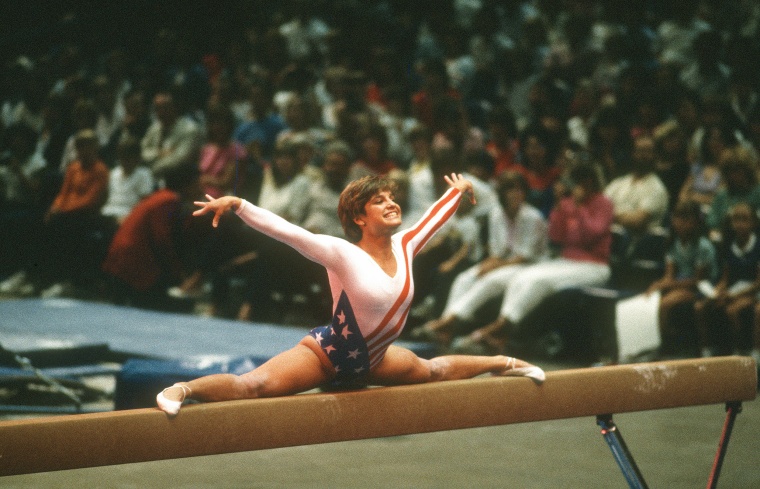 Gymnast Mary Lou Retton 