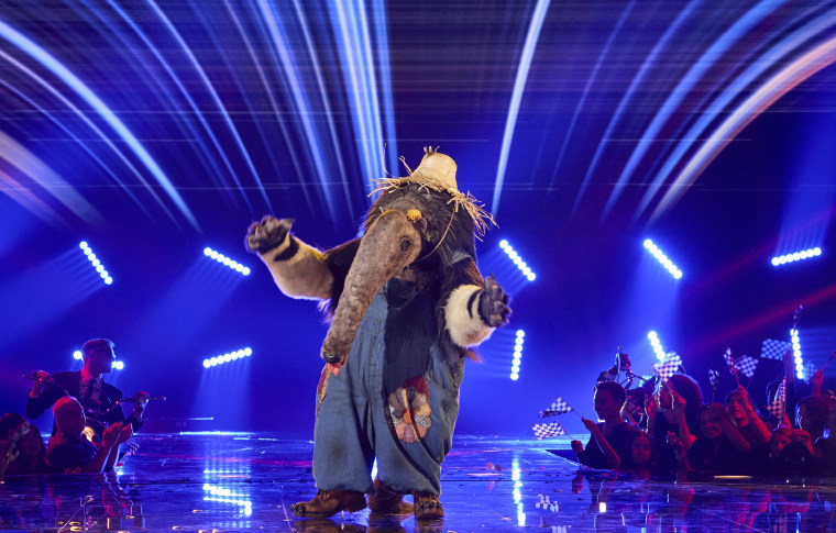 Anteater in the “Soundtrack To My Life” episode of "The Masked Singer" on Dec. 13.