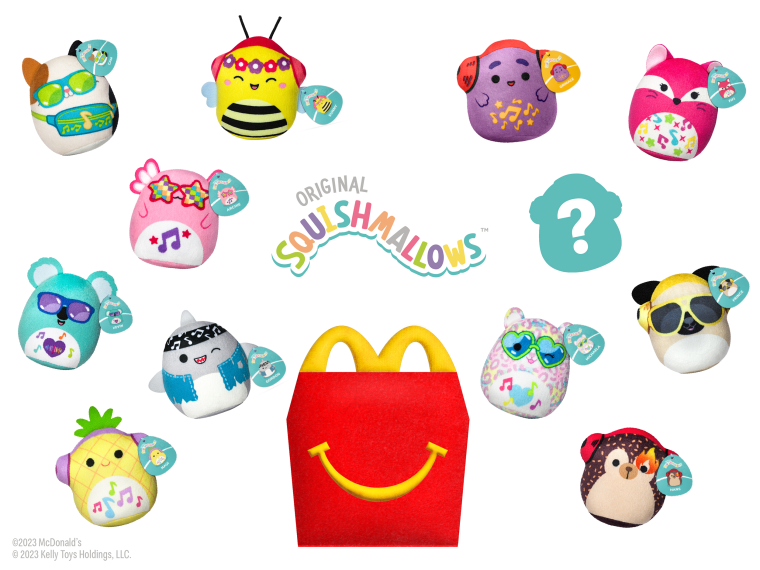 Mcdonald S Squishmallows Happy Meal Is
