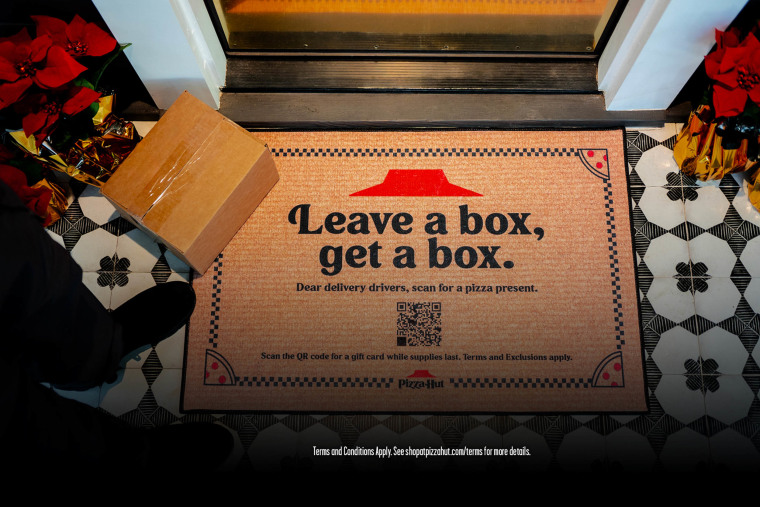 How delivery drivers can get a free pizza from Pizza Hut