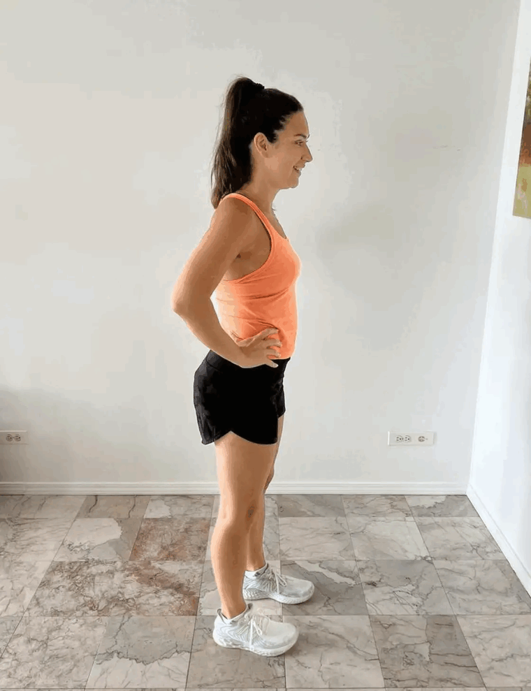Reverse lunge with knee drive plyometric exercises