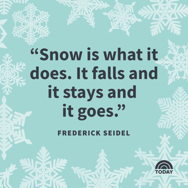 Snow Quotes