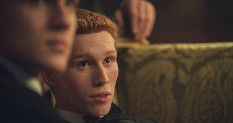 Luther Ford as teenage Prince Harry.