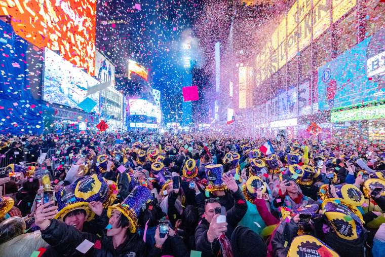 Times Square New Year's Eve 2023 Celebration