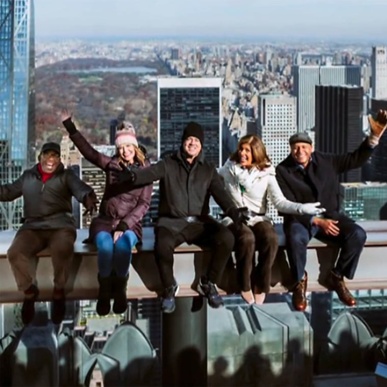 30 Rock opens new rooftop ride 'The Beam' recreating iconic