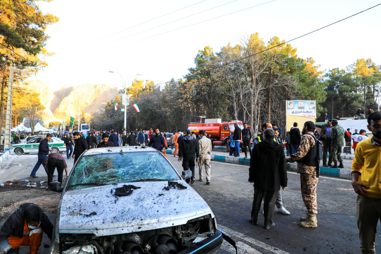 kerman iran explosion explosions