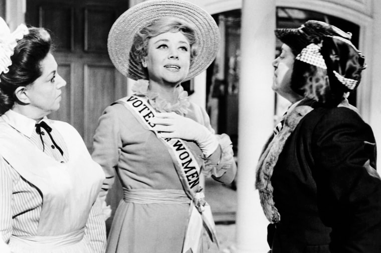Glynis Johns in a scene from "Mary Poppins."