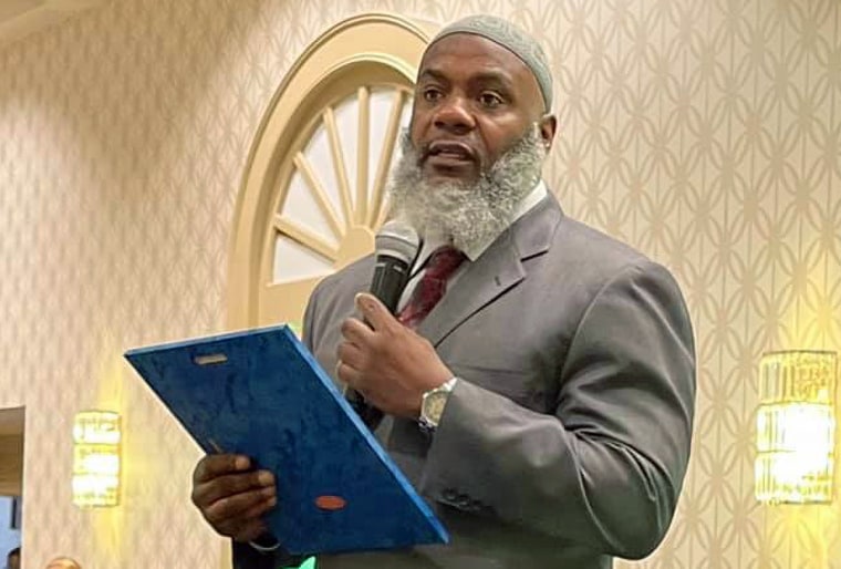 Imam Hassan Sharif at Masjid Muhammed-Newark