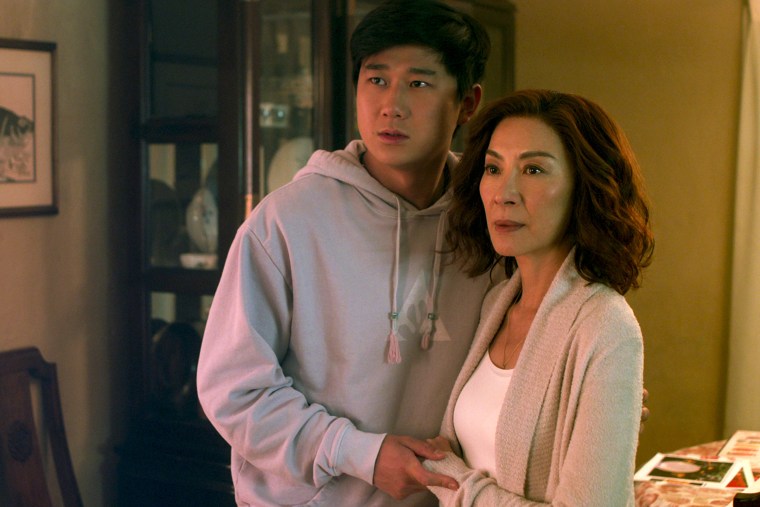 Sam Song Li and Michelle Yeoh in 'The Brothers Sun'. 