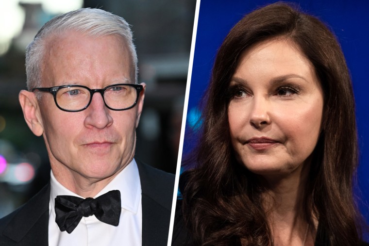 Anderson Cooper and Ashley Judd.