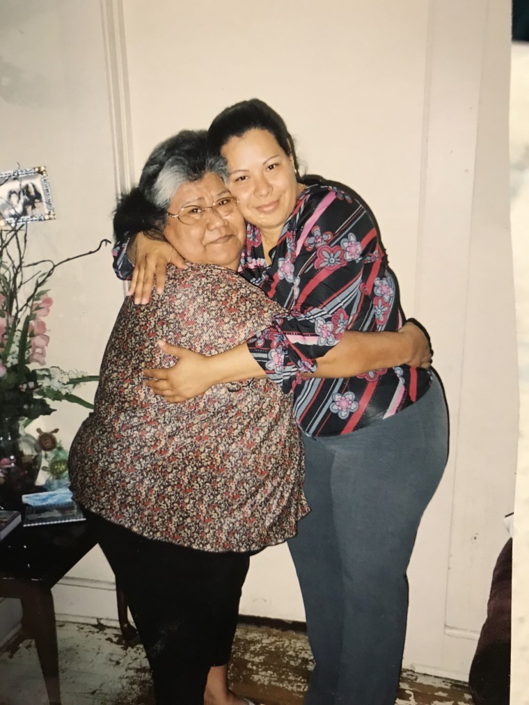 Stacey Monroe's grandmother, Martina, and tía, Mary.