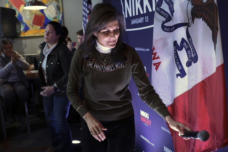 Nikki Haley Campaigns Throughout Iowa Ahead Of State's Caucuses
