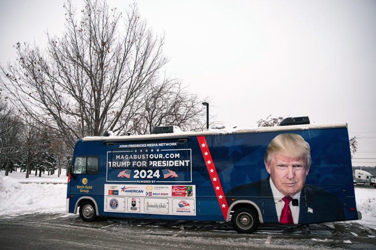 Donald Trump Jr. On The Campaign Trail In Iowa
