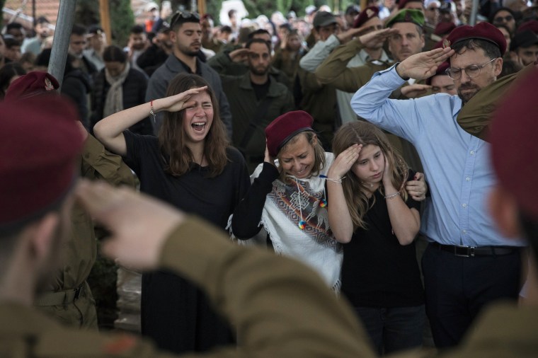 Image: Funeral Held For Master Sgt. Dan Weidenbaum, IDF Soldier Killed In Gaza