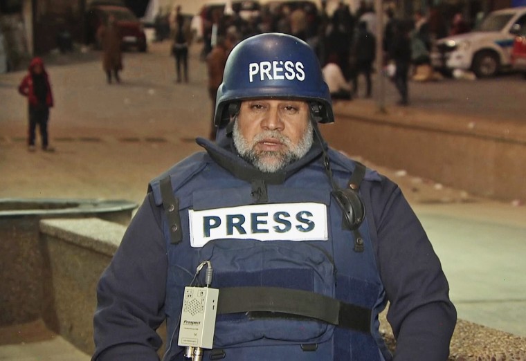 Al Jazeera correspondent Wael Dahdouh speaks with NBC News from Gaza.